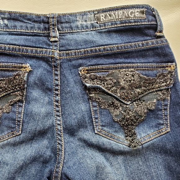 Rampage stunning jeans with lace pockets - Picture 9 of 9
